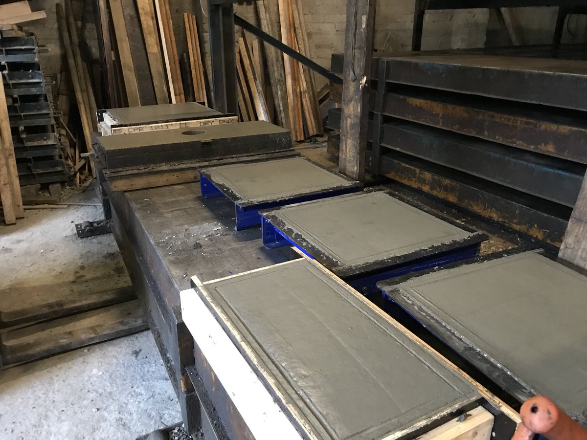 ArdmorePrecast's tweet photo. Products curing at our manufacturing facility in Ardmore. #pillarcaps https://t.co/PvonDVUKCE