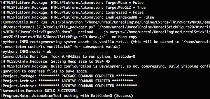 gamebuildr's tweet photo. Exciting day for us and our Continuous Integration system!
We've just done our first successful #UE4 build!
It's been a challenge getting #UnrealEngine into our container system but it's paid off :)

#gamedev #webdev #indiedev #devops https://t.co/lT3amjj946