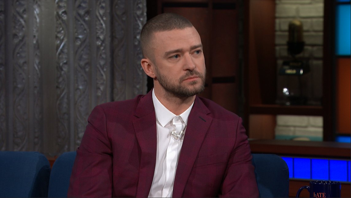 colbertlateshow's tweet photo. .@jtimberlake and #KateWinslet shared a trailer and things got interesting. #LSSC https://t.co/3MVip2guUb https://t.co/z6v9tZrGoX