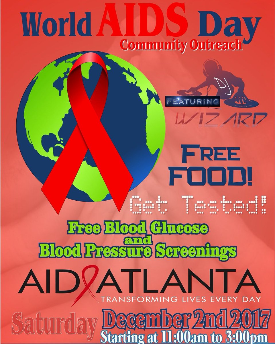 ButlerStreetCME's tweet image. The Centers for Disease Control and Prevention (CDC) states that the HIV/AIDS rates in Atlanta, particularly in the downtown area, are as bad as some third-world countires. 

Please join us for World AIDS Day! Free HIV testing! Free food! #HIVawareness #RedRibbons #KnowYourStatus
