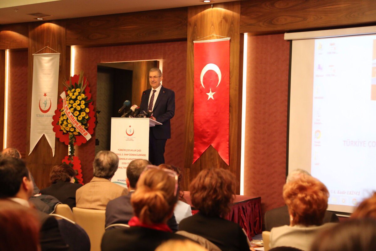 Bakan Demircan “Türkiye Çocukluk Çağı Şişmanlık Araştırması”nın sonuçlarını açıkladı.

🔗bit.ly/2niJGzd