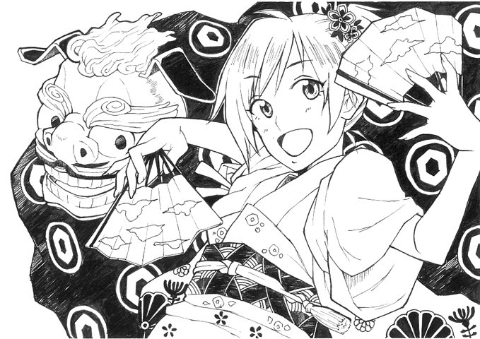 2009年にピグマで描いたアナログ絵がこれなんですが
顔以外たいして変わってない気が… 