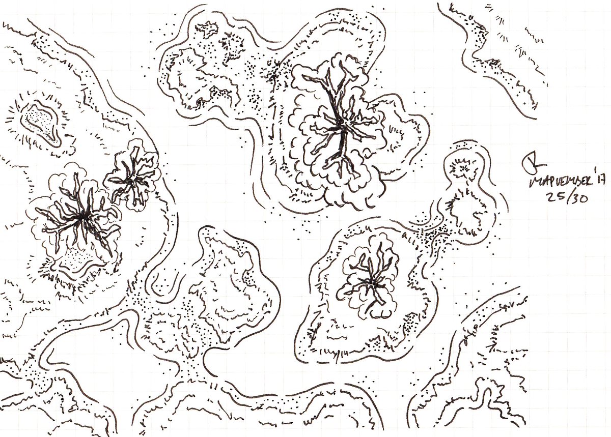 JamesWLLorimer's tweet photo. #mapvember #mapvember2017 25/30 Will o' Wisp. The Grey Marshes constant mist and fog help the Will O' Wisps within catch many a traveller off guard and lure them into a watery grave. https://t.co/AiS2WEd4xB