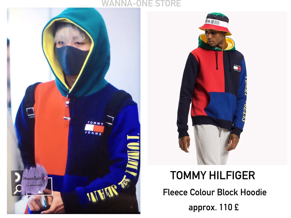 tommy hilfiger block hoodie