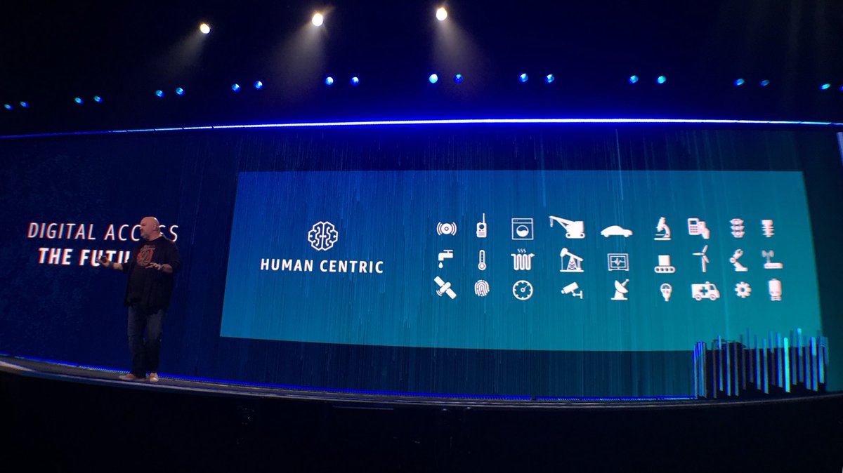 Human centric digital access in the future. The first step is voice, the most natural way of interacting #reInvent