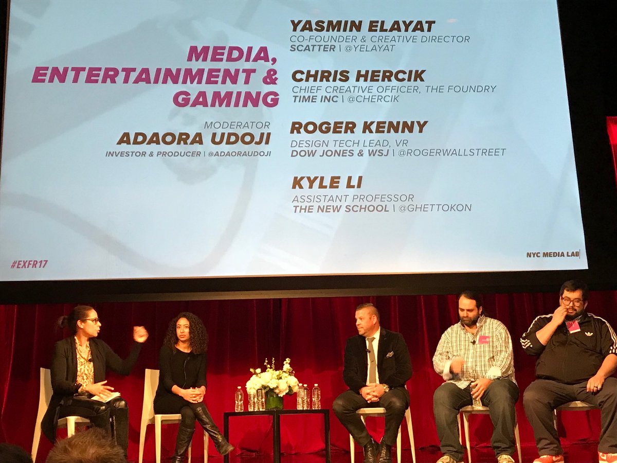 PreferredAR's tweet image. #EXVR17 @nycmedialab