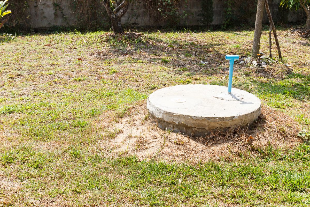 NewLondonSeptic's tweet photo. Need to locate your septic tank? The first step is to locate where the house sewer pipe leaves the house. #septic #Septicdesign #Septicpumping https://t.co/O8ZZKz3aMA