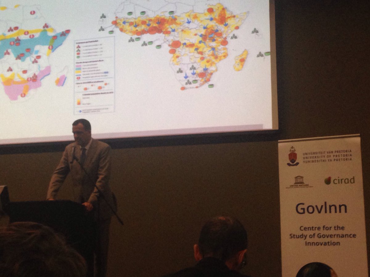 csn_chris's tweet photo. French Ambassador to SA @ launch of Rural Africa in Motion atlas @DptBPolSci @PolSci_UP @UPTuks #GovInnWeek2017 https://t.co/p0siu4SUKE