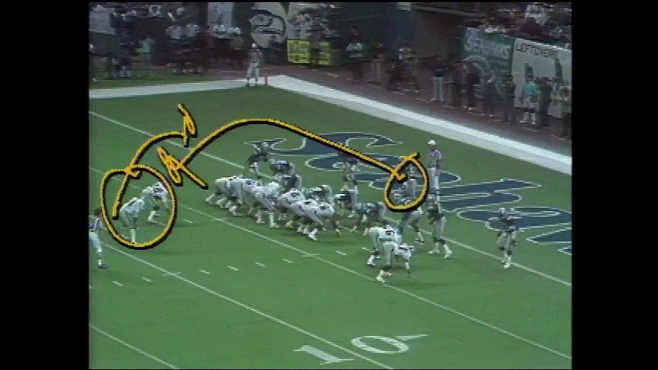 Happy birthday Brian Bosworth. Bo Jackson has a present for you. 