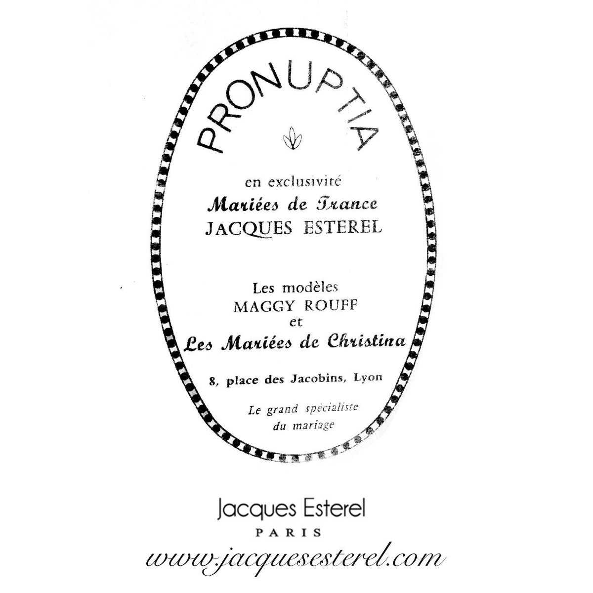 JacquesEsterel's tweet photo. .A.R.C.H.I.V.E.S.
ROBES DE MARIEES by JACQUES ESTEREl pour PRONUPTIA
#robe #robedemariee #pronuptia @pronuptiaparis @jacquesesterelparis #pariscapitaledelamode #fashion #archives #vintages #france #madeinfrance #jacquesesterel #année70 #argusdelapresse #presse #bordeaux #paris https://t.co/Kupe04NHPK