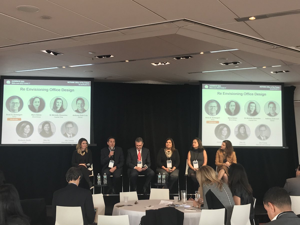 "Companies see the importance of investing in their greatest asset and are developing innovative strategies and change management that will allow them to implement the right office design on a large scale" <a href="/Rifiniti/">Rifiniti</a> <a href="/adellicolli/">adc</a> #ReThink #CRE