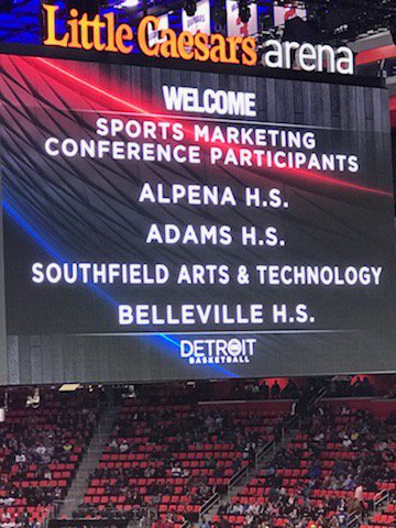 BusinessProsSAT's tweet photo. Our Chapter had the honor of touring the #littlecaesarsarena and getting a tour of #quickenloans all while enjoying the wonderful Downtown Detroit #MIBPA #MichiganBPA @quickenloans @littlecaesarsarena https://t.co/y3YNUxAYrs