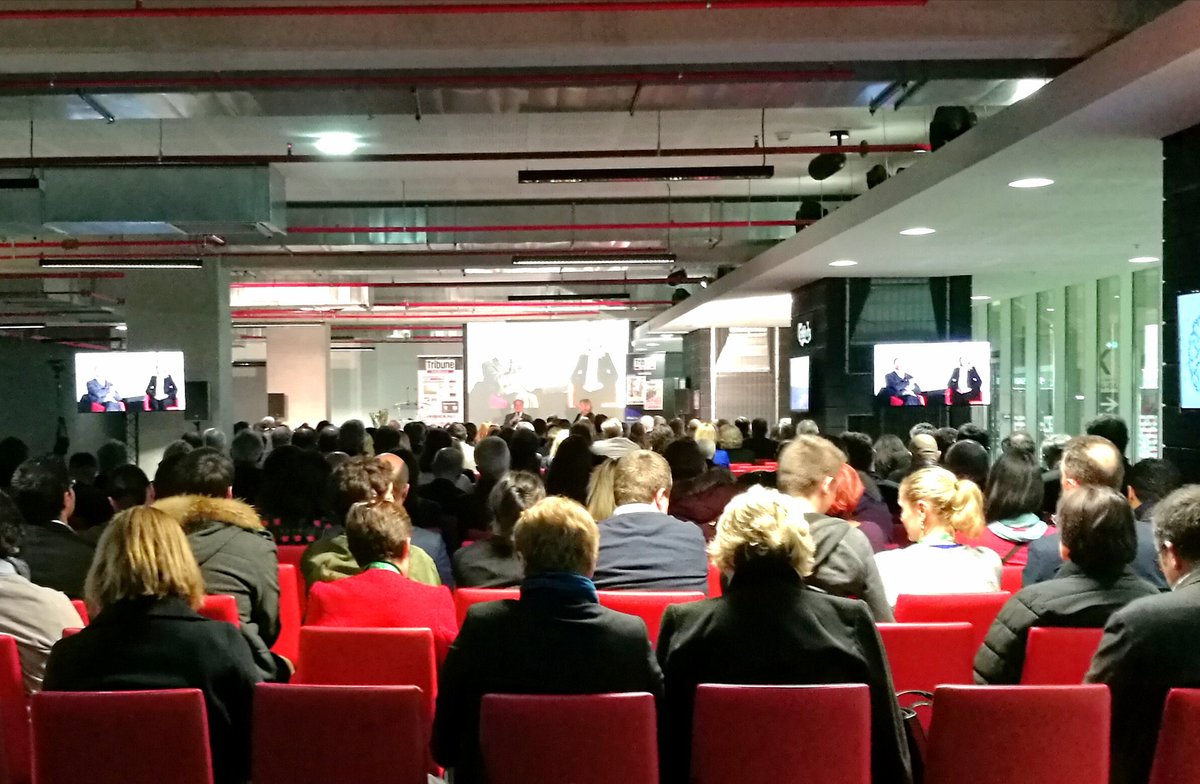 SylvainMeyffret's tweet photo. Salle pleine pour la conférence de @jattali  «nouveaux modèles, nouveaux patrons?»
#ENTREP17 #nice06 https://t.co/sfurwumb84