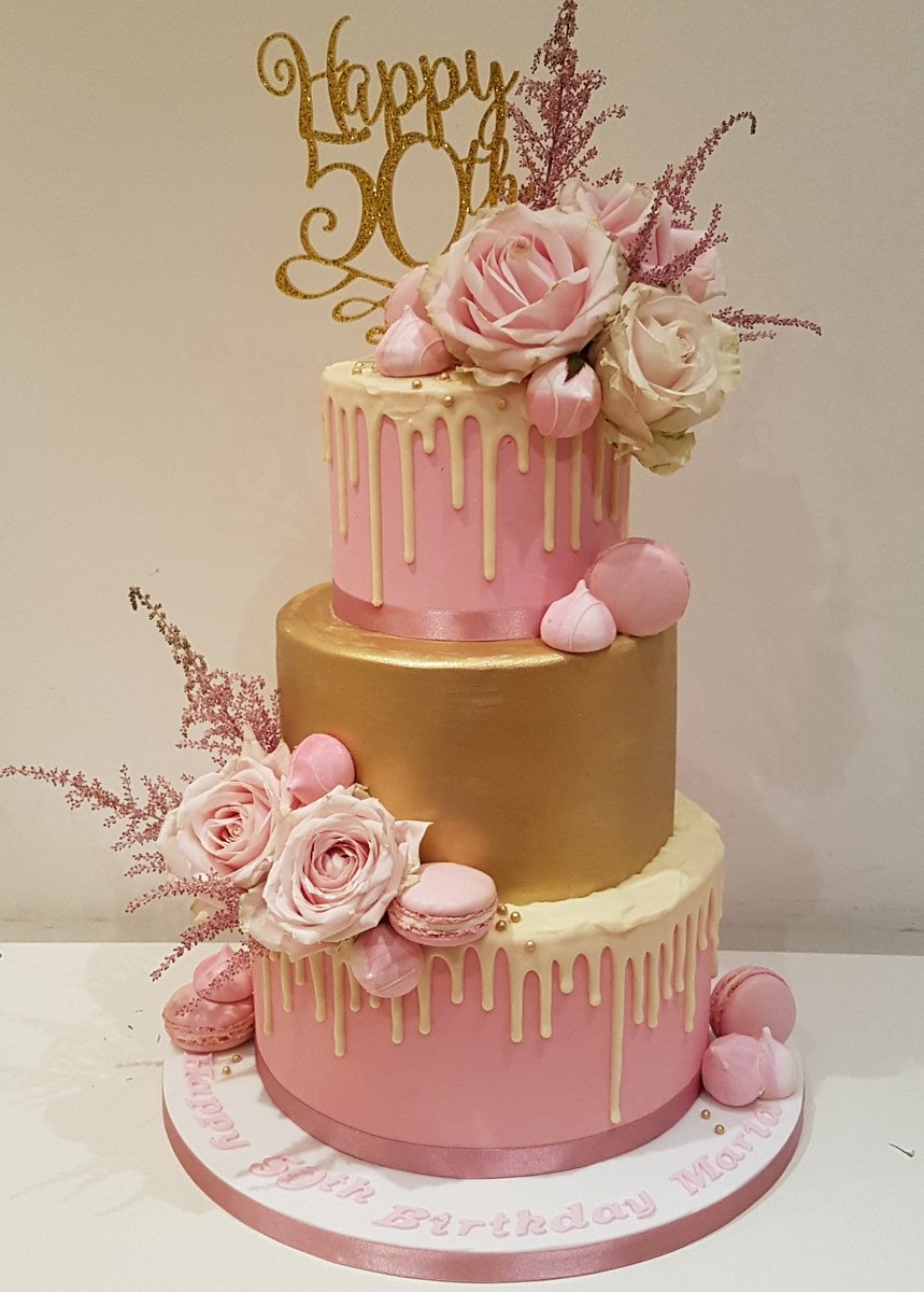 Chocolate Drip Cake #chocolate #happy #birthday #pink #love #essex #london #enfield #foodporn #yummy #love #dripcake #flowers #buttercream #macaron #meringuekisses #caketopper