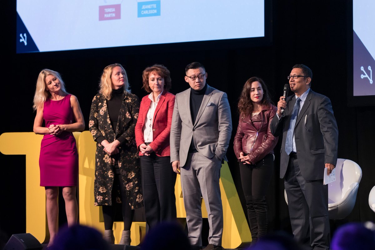 TechLondonAdv's tweet photo. The #TechWorldTour saw the offical launch of @TechNordicAdv, @TechSpainAdv, @TechBelfastAdv, @TechNorthAdv, @TechSinAdv and Tech Shanghai Advocates, with group leads addressing the crowd to kick-off the event. https://t.co/lbMzxKWbZq
