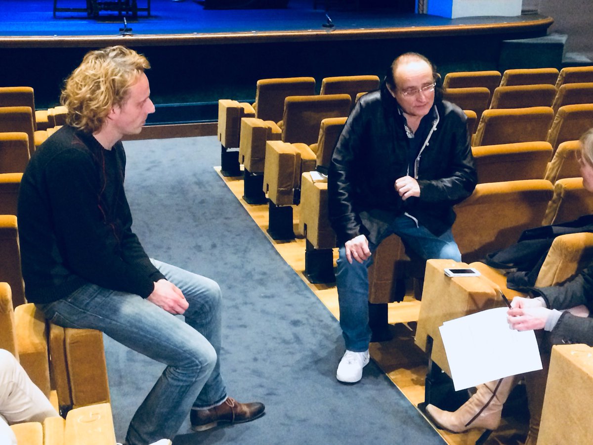 TPGMonaco's tweet photo. #Mesguich père et fils @TPGMonaco, interview @Nice_Matin #Descartes #Pascal #theatre #Monaco #TPGMonaco https://t.co/8H3mhcRwZU