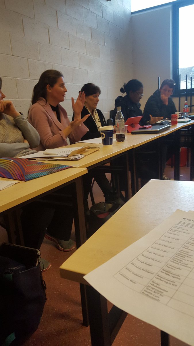 tulls4472's tweet photo. Great afternoon in DCU listening to excellent informatics in ehealth presentations. Inspiring and engaging discussions well done to everybody @phussey47 @LouiseGeraghty5 @paulakavana @astaines #datadictionary https://t.co/BGTNnUzZSZ