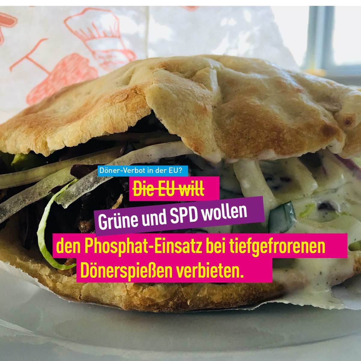 Fdp Baden Wurttemberg Will Die Eu Den Doner Verbieten Nein Aber Spd Und Grune Die Sich Im Umweltausschuss Des Ep Fur Ein Phosphat Verbot In Gefrorenen Doner Spiessen Einsetzen Weil Es Gesundheitsschadigend