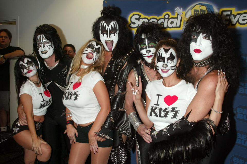 30. KISS Frontman Gene Simmons Bedded 4,000 Women - Including Scots Groupie...