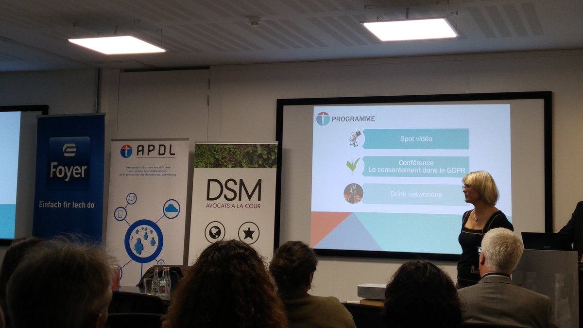 apdl_lu's tweet photo. Présentation de la vidéo animée pour sensibiliser à la protection des données #RGPD @apdl_lu https://t.co/FmZZvjbRjl