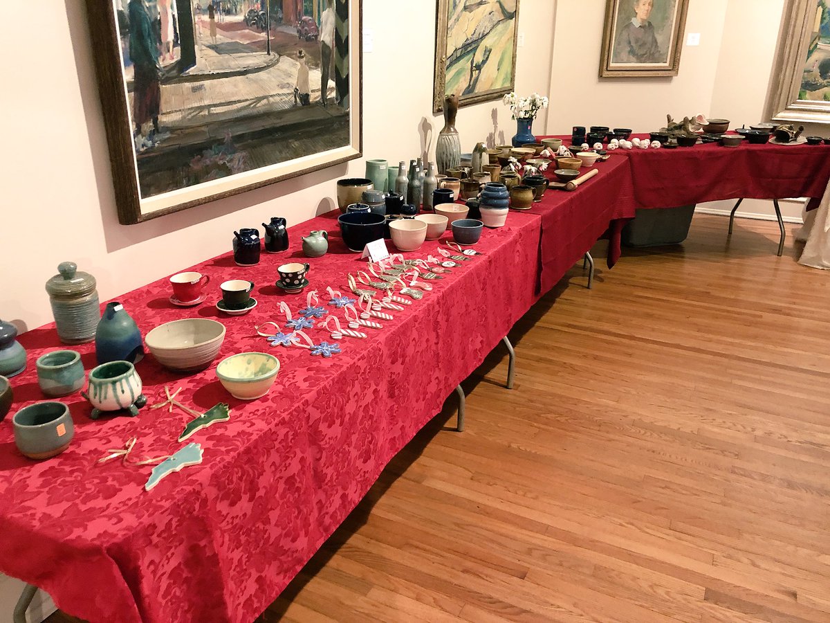 A lot of cool stuff to check out at the Holiday Art Sale, which is going on until Saturday. Check out our previous post for more details!