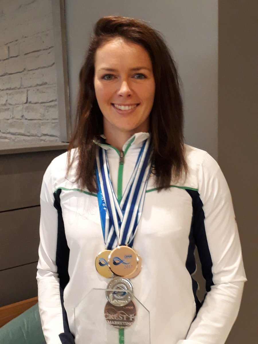 sportswomenIRL's tweet photo. Continuing @sportswomenIRL nationwide tour to meet our #SWOTM for October, we met @Jenny_Egan @CanoeingIreland  today who was laiden down with her season's medals. sponsored by @QuickFoxMarketi https://t.co/B2k4pIQhzZ