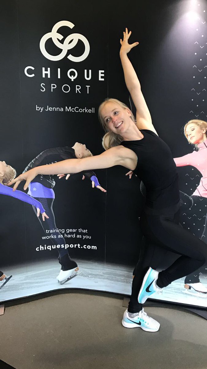 ChiqueSport's tweet image. British ice dancer and #Olympian @PennyCoomes  will be doing an Instagram Stories TAKEOVER for @ChiqueSport over the next 24 hours! Follow along as she participates in the British Championships with partner Nick @N_Buckland. 🍀  #traininstyle #wininstyle