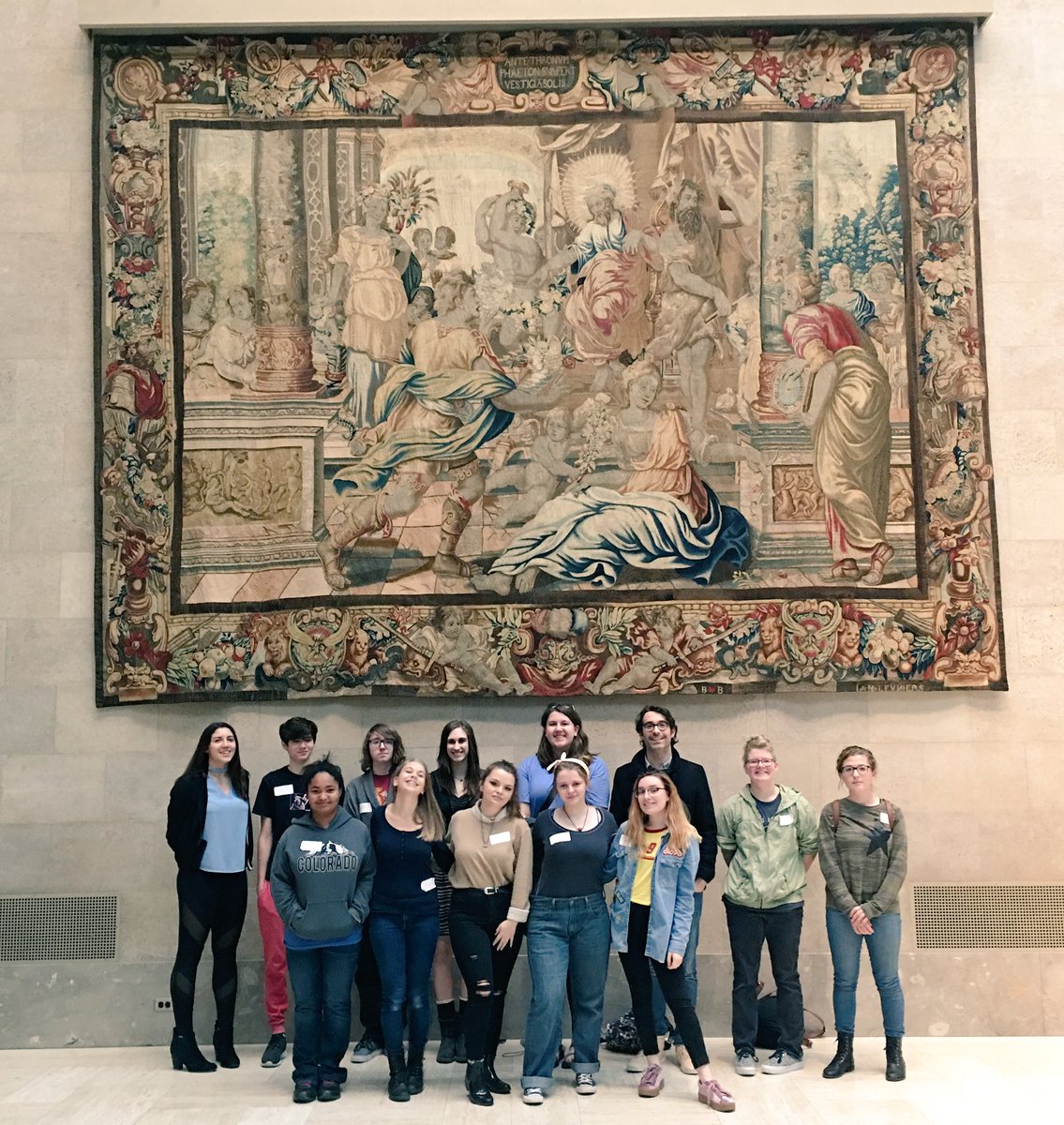 THE270_OW's tweet photo. Had a great time at the Nelson Atkins Museum yesterday seeing the amazing art and letting it drive our writing to new places! Great things are coming! https://t.co/9uXuWdgzz1
