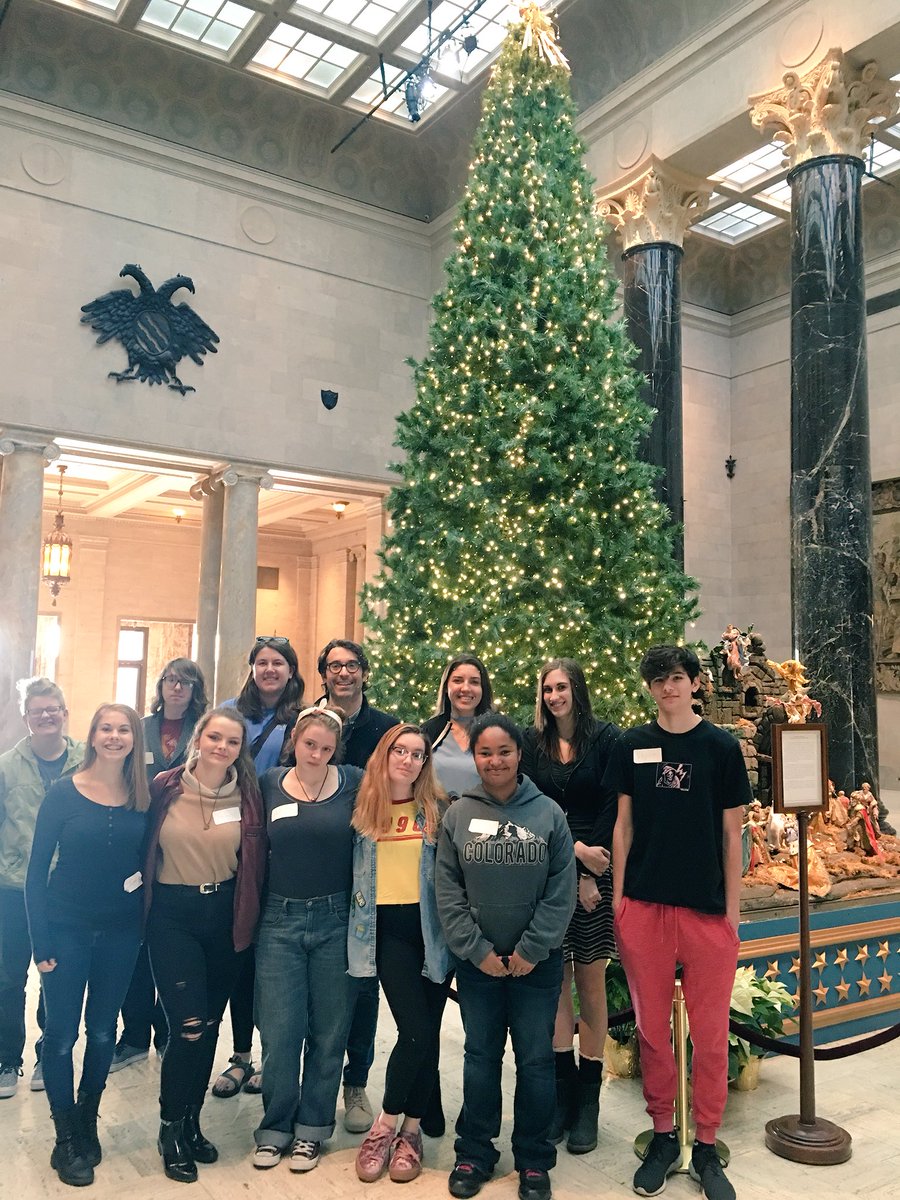 THE270_OW's tweet photo. Had a great time at the Nelson Atkins Museum yesterday seeing the amazing art and letting it drive our writing to new places! Great things are coming! https://t.co/9uXuWdgzz1