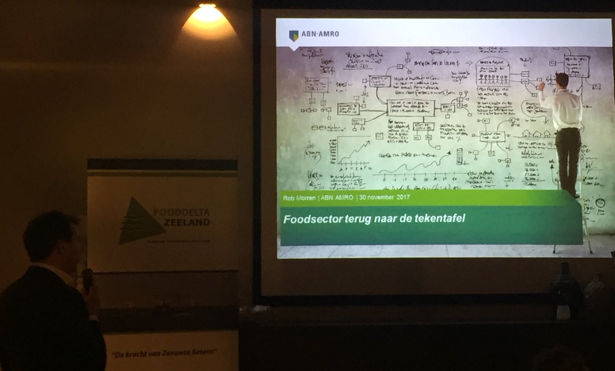 Rob Morren van <a href="/ABNAMRO/">ABN AMRO</a> : ‘Foodsector terug naar de tekentafel’ 
#netwerken #food #zeeland