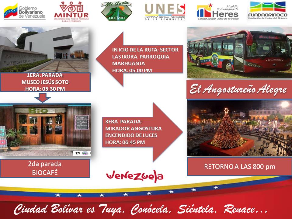 CBOTurismo's tweet photo. Ven y disfruta en familia de la #RutaTurísticadelCacao, conoce las maravillas de nuestra hermosa Ciudad Bolívar y el hermoso ambiente navideño @megustabolivar @DinformacionH @naturaleza482 @comandosergioh @danicevillasmil https://t.co/xOg1oWRDuZ