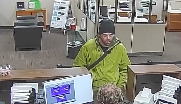 EaganPolice's tweet photo. Recognize this guy?  He is cashing a check that was stolen from a mailbox.  Give us a call if you know who he is (651) 675-5700. Tips can be anonymous... https://t.co/ujXoat28qu