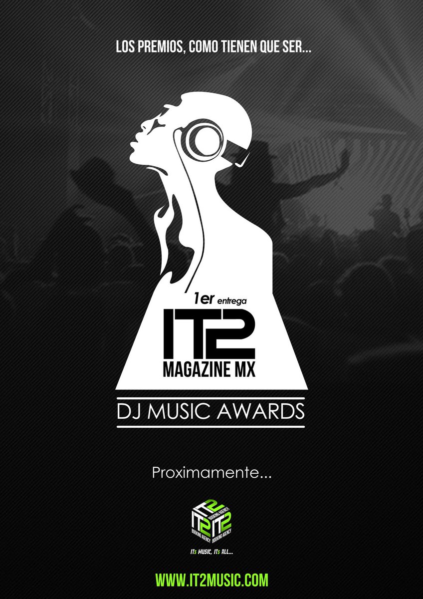it2music's tweet photo. Unos premios como tienen que ser, esperalos #it2magazinemx https://t.co/bQaEKNOV2V