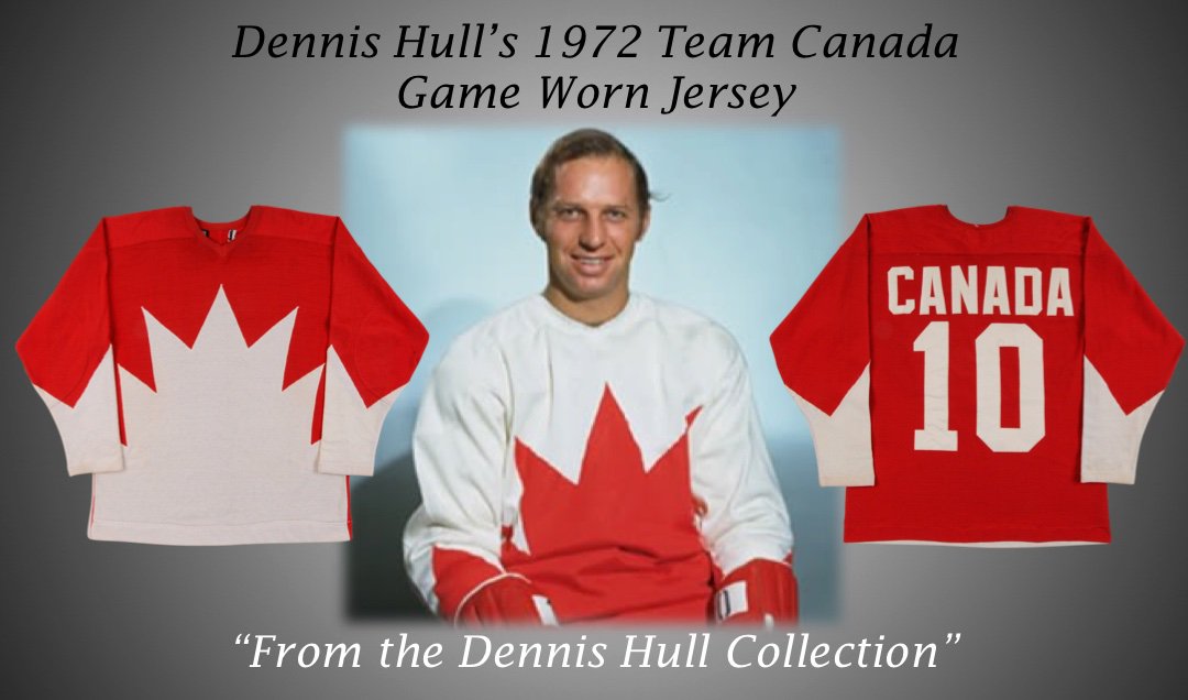 Fall 2017 Auction Highlights: Final Day!

Dennis Hull 1972 Team Canada Summit Series Game Worn Jersey
Photo Matched!

gamewornauctions.net

Auction Closes November 30, 2017 - Final Day to Bid!

#Canada #Russia #72SummitSeries #NHL #Hockey #Chicago #Blackhawks