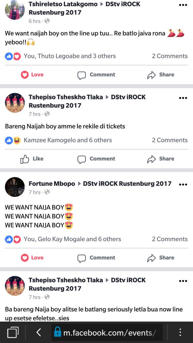 naijah_boy's tweet photo. In other news people are demanding for @naijah_boy @iROCKmusicfest #DStviRockRustenburg https://t.co/3As4wY15X4