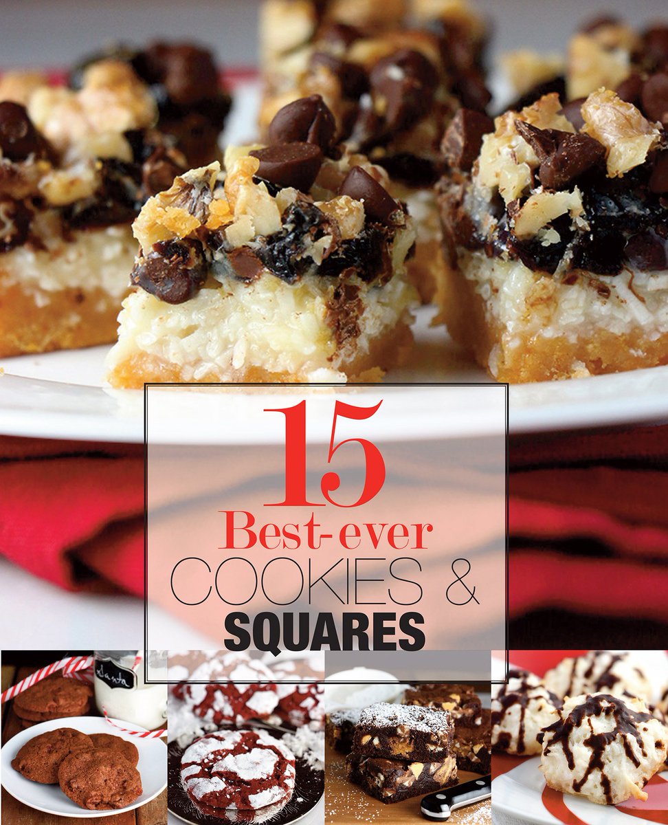 EatInEatOutMag's tweet photo. Ready to start your holiday baking? Check out my list of Best-ever Holiday Squares &amp; Cookie recipes. https://t.co/kE2XtohDML https://t.co/lWz136eEyG