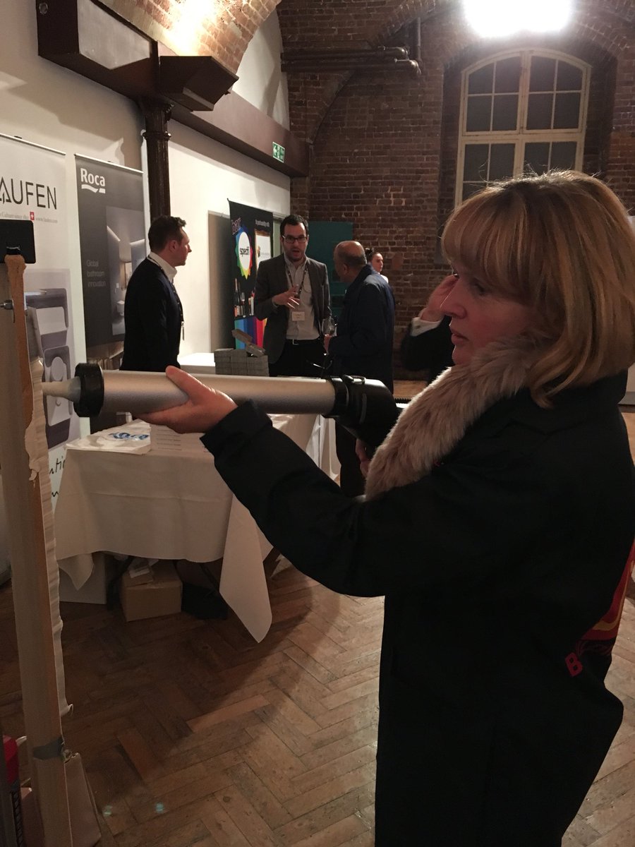 SikaLimited's tweet photo. And we’ve begun! #StraightestLine @SpecifiDay #facade #StructuralSealants #London https://t.co/xdUR7Tz08l