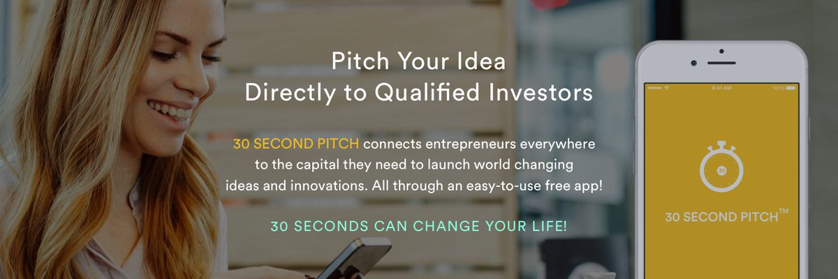 If you are in NYC, come meet the 30 Second Pitch team in person at The Yard LES (85 Delancey St.) on December 11th from 1-3 pm and tell us about your business idea. If we like it, you may walk away with an investment that can change your life!