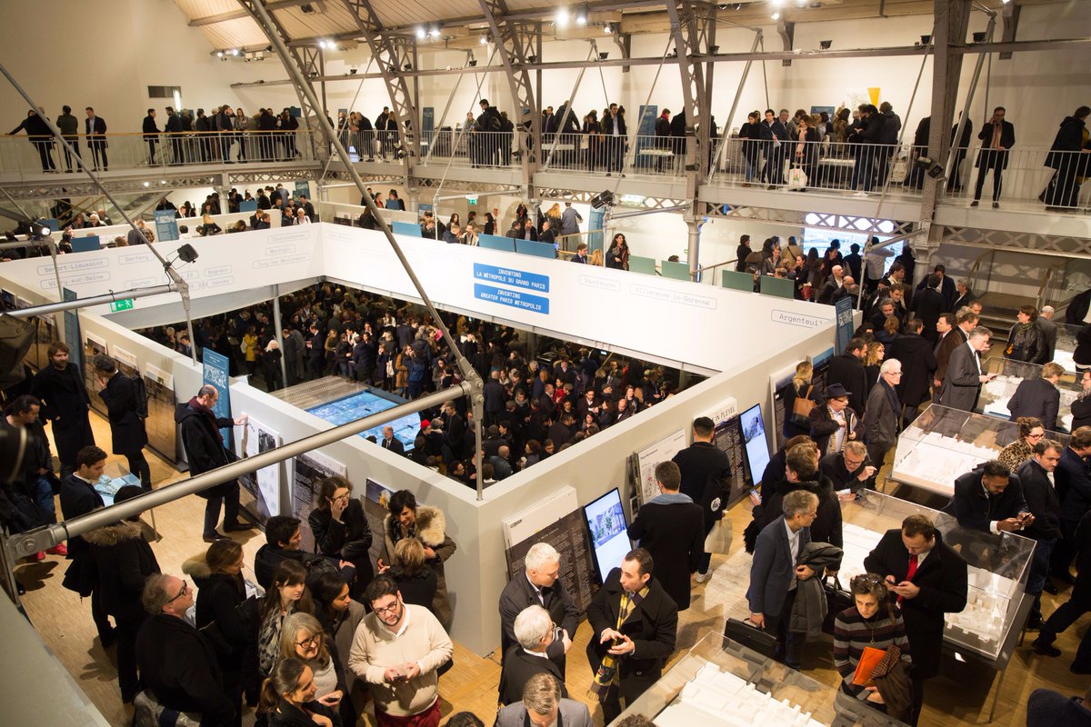 Découvrez la métropole de demain dans l'exposition #inventonslametropole du Grand Paris <a href="/PavillonArsenal/">PAVILLON ARSENAL</a> jusqu'au 4 mars 2018 ! Entrée libre 😉