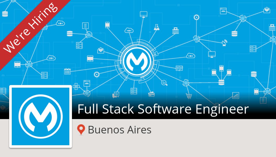 mcocaro's tweet photo. #MuleSoft is hiring a Full Stack #Software #Engineer in #BuenosAires, apply now! #job https://t.co/m1sLuV6vX3 https://t.co/lfO8OUz3nF