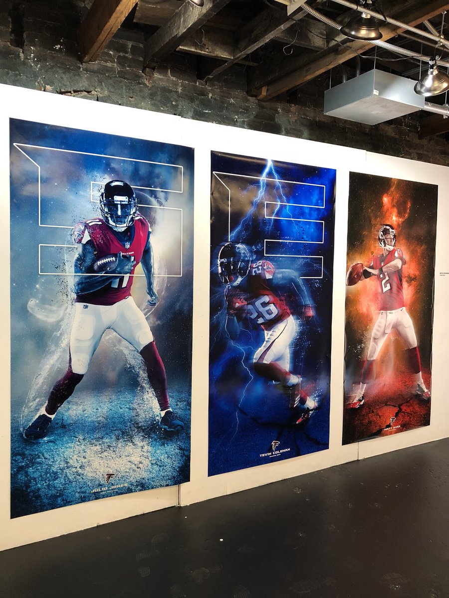 beccavonbereghy's tweet photo. Senior art show is all finished! #graphicdesign #graphics #nfl #nflgraphics #sports #sportgraphics #atlantafalcons #vcuart #atl #hireme https://t.co/RTyicSxGcx