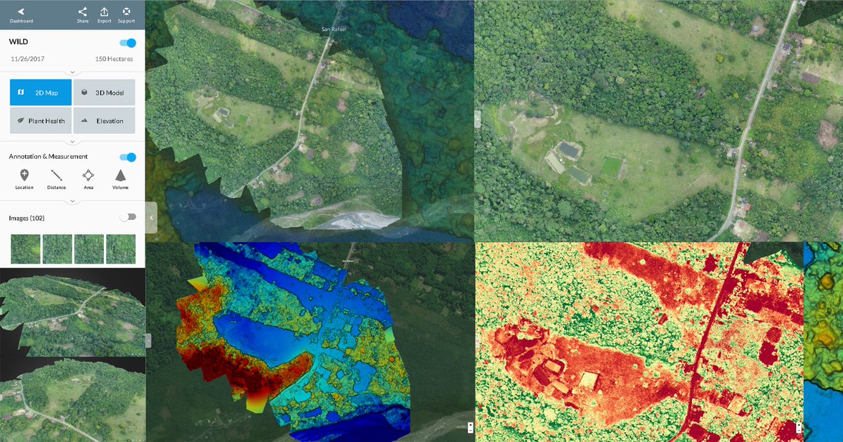 eresviz's tweet photo. 150 Hectares in less than 2 hours π±π
@dronedeploy 102 images processed for an architectural project at the university for this #Mapsgiving https://t.co/OqT70fbAmZ Instagram https://t.co/E4DwazEBbi π https://t.co/D29W17MAru
