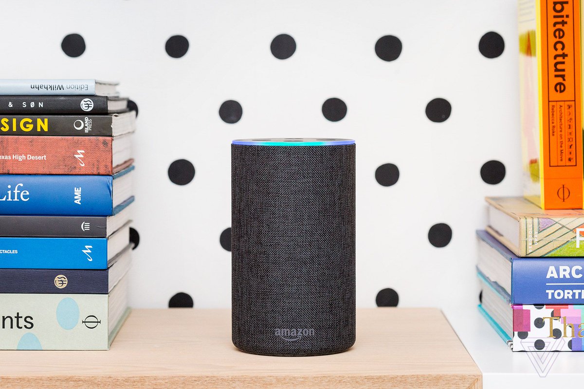 verge's tweet image. Amazon’s next job for Alexa is helping out in your office theverge.com/2017/11/30/167…