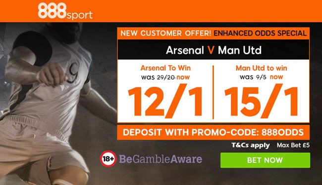 Enhanced Odds at 888sport