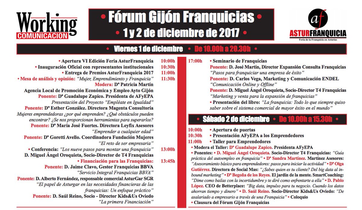 Asturgar's tweet photo. @lafranquicia_es @EmprendeFADE @idepasturias @PTAsturias @FADE_COMUNICA @ceeiasturias @sgrcesgar #Astugar y @lafranquicia_es
MAÑANA estaremos en la VI Edición de AsturFranquicia hablando sobre las necesidades financieras de las franquicias desde un enfoque práctico.
¿Te apuntas?
#Franquicia #Autónomo #PYMES #Emprendedor https://t.co/jt2W1FEt6Z