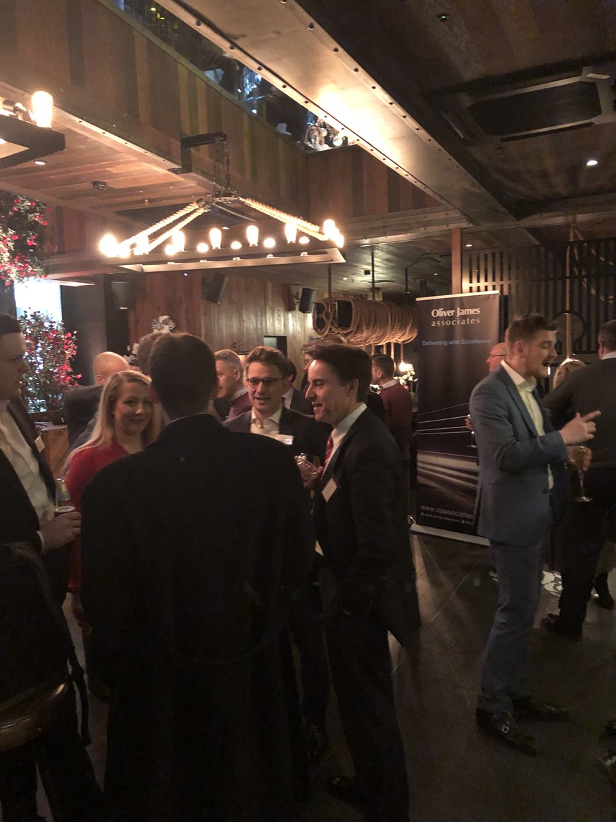 ojsocial's tweet photo. It’s getting busy at @TattuRestaurant for our Oliver James, North Team Christmas event. Always great to see our clients and candidates. 🎄🥂 https://t.co/bLg7we0nRy