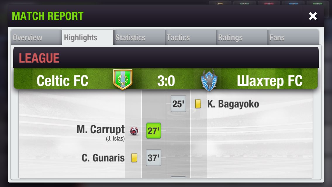 TopElevenCFC's tweet photo. Important win today and we are back where we belong. Big champions league game later on today! https://t.co/255M3dnnG9