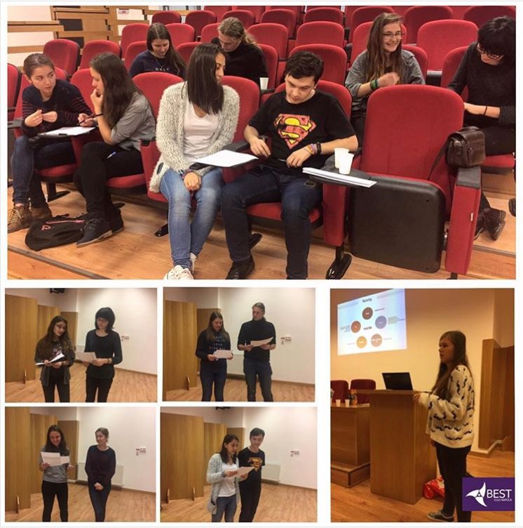 BEST_Cluj's tweet photo. PR &amp; Media Training by Adelina Agoston and Carmen Horghidan for BEST Cluj-Napoca members! ^_^ https://t.co/uOHumWTmUl