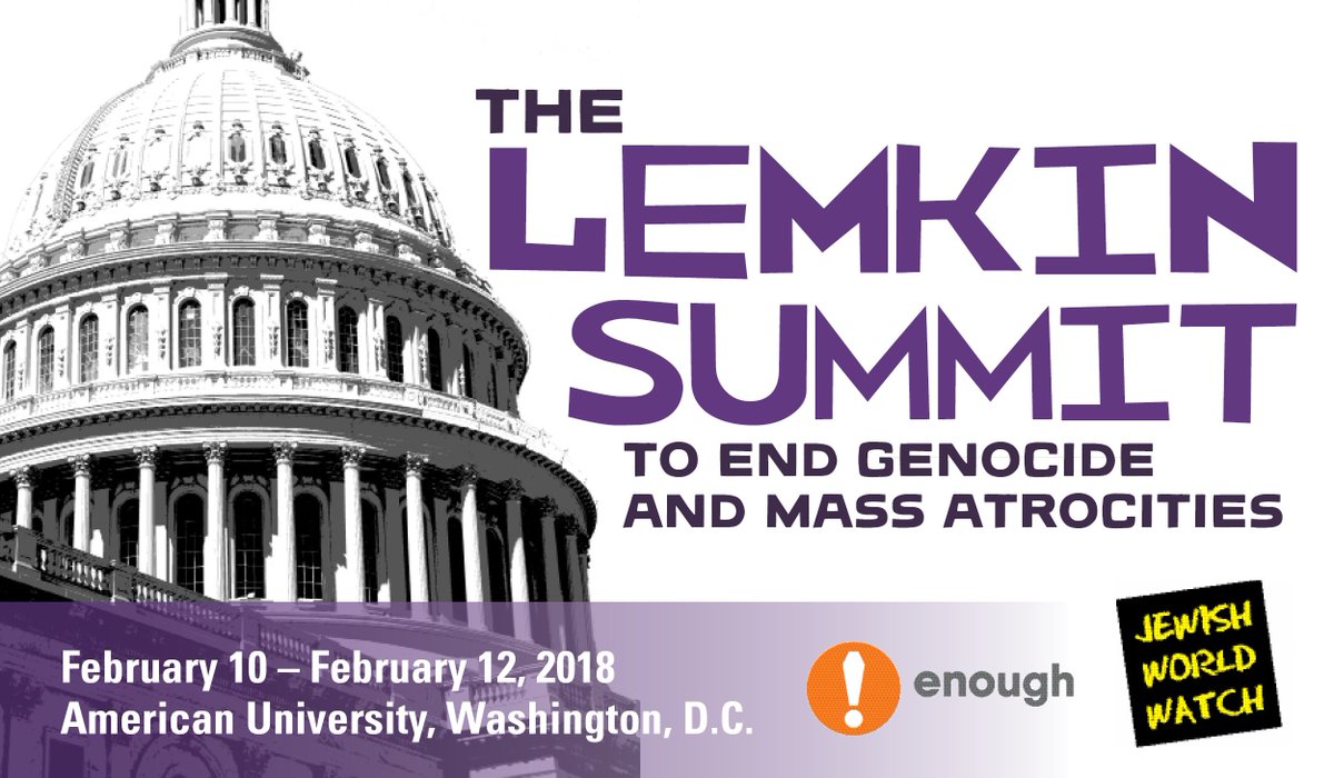 CFCIstudents's tweet photo. Today is the final day to apply to the 2018 Lemkin Summit in Washington, DC! The application closes at midnight tonight, so apply now: https://t.co/BPM4KajE3h https://t.co/1kQUJZP3bk