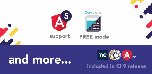 Genuitec's tweet image. Awesome news - our 2017 CI 9 release is out for #AngularIDE, @MyEclipseIDE, and @Webclipse:
- #Angular5 and #TypeScript 2.5
- DevStyle hits prime time with many themes
- Inline search for #Eclipse
Check it out and share your comments! 
ow.ly/M3DE30gVeBn